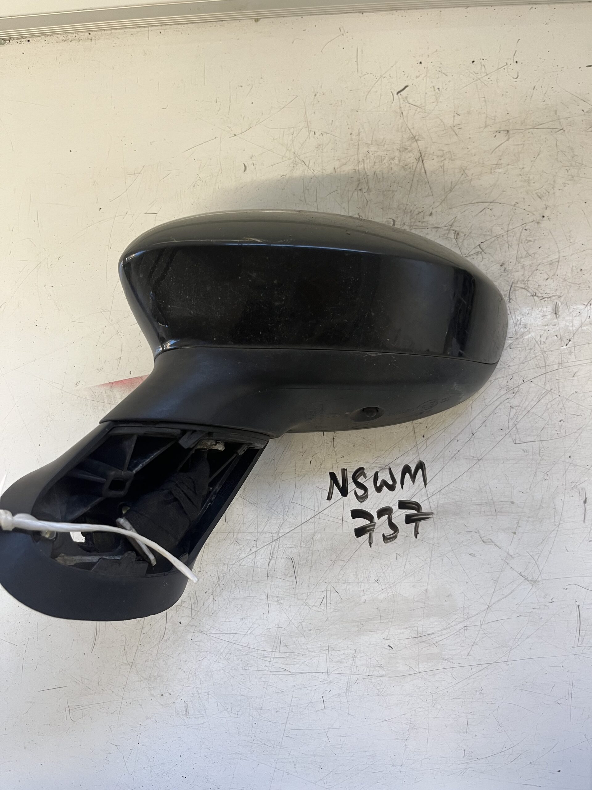 Fiat Punto 2006-2013 Hatchback Near Side Electric Door Mirror – Black Colour Code 876
