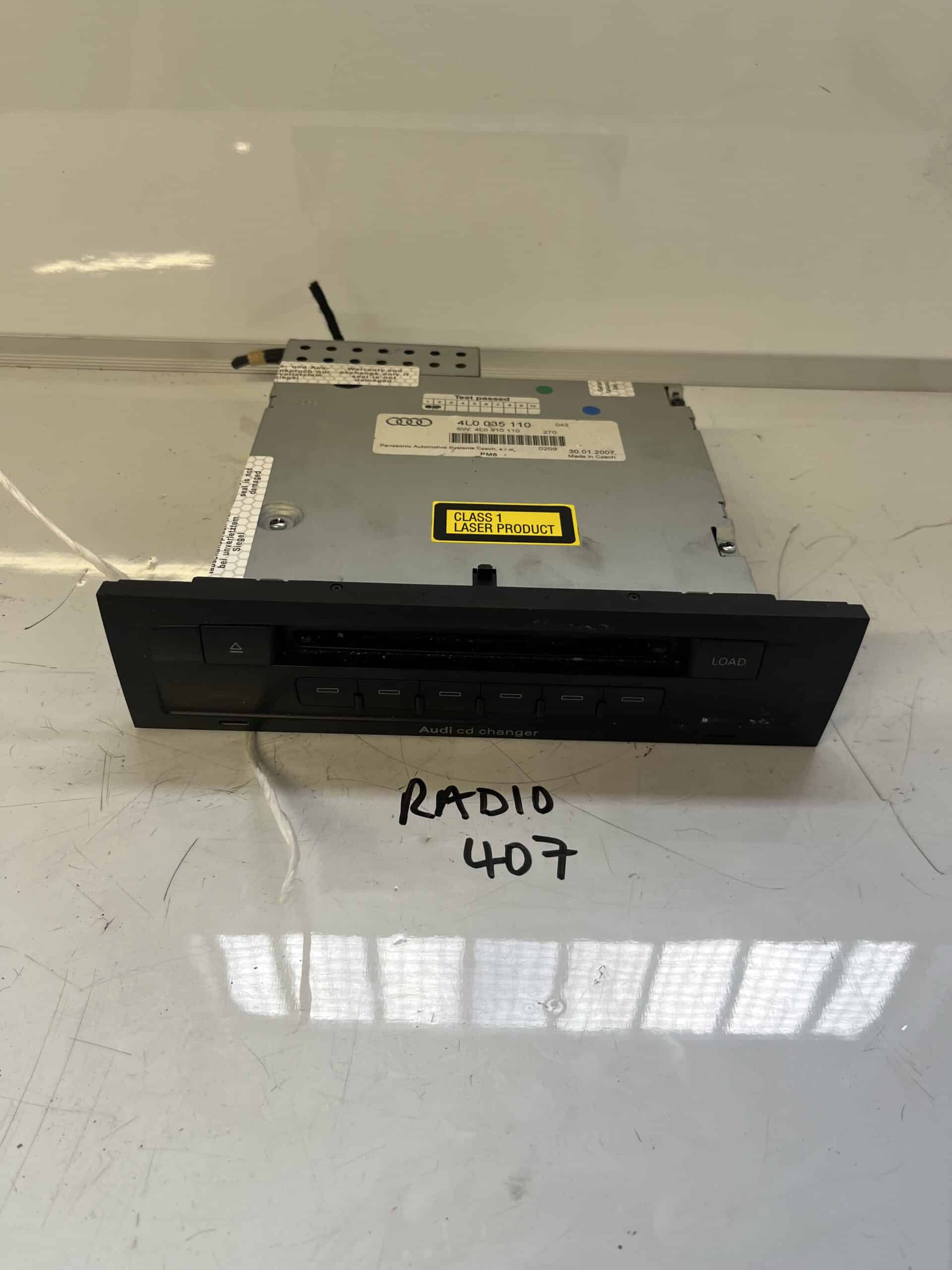 Audi Q7 2006-2010 Radio / CD Changer – 4L0035110