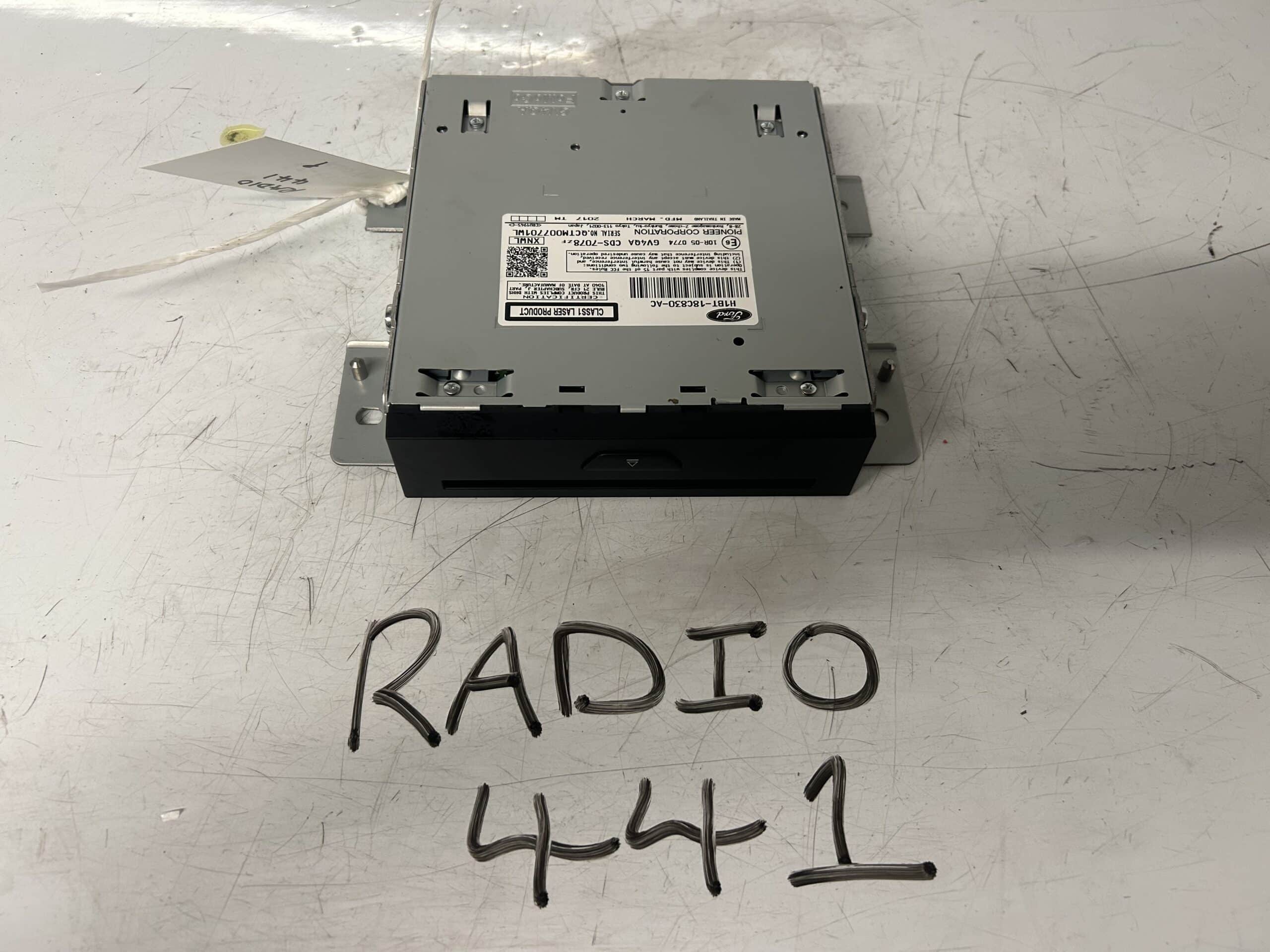 Ford Fiesta 2017-2023 CD Changer Head Unit – H1BT-18C830-AC