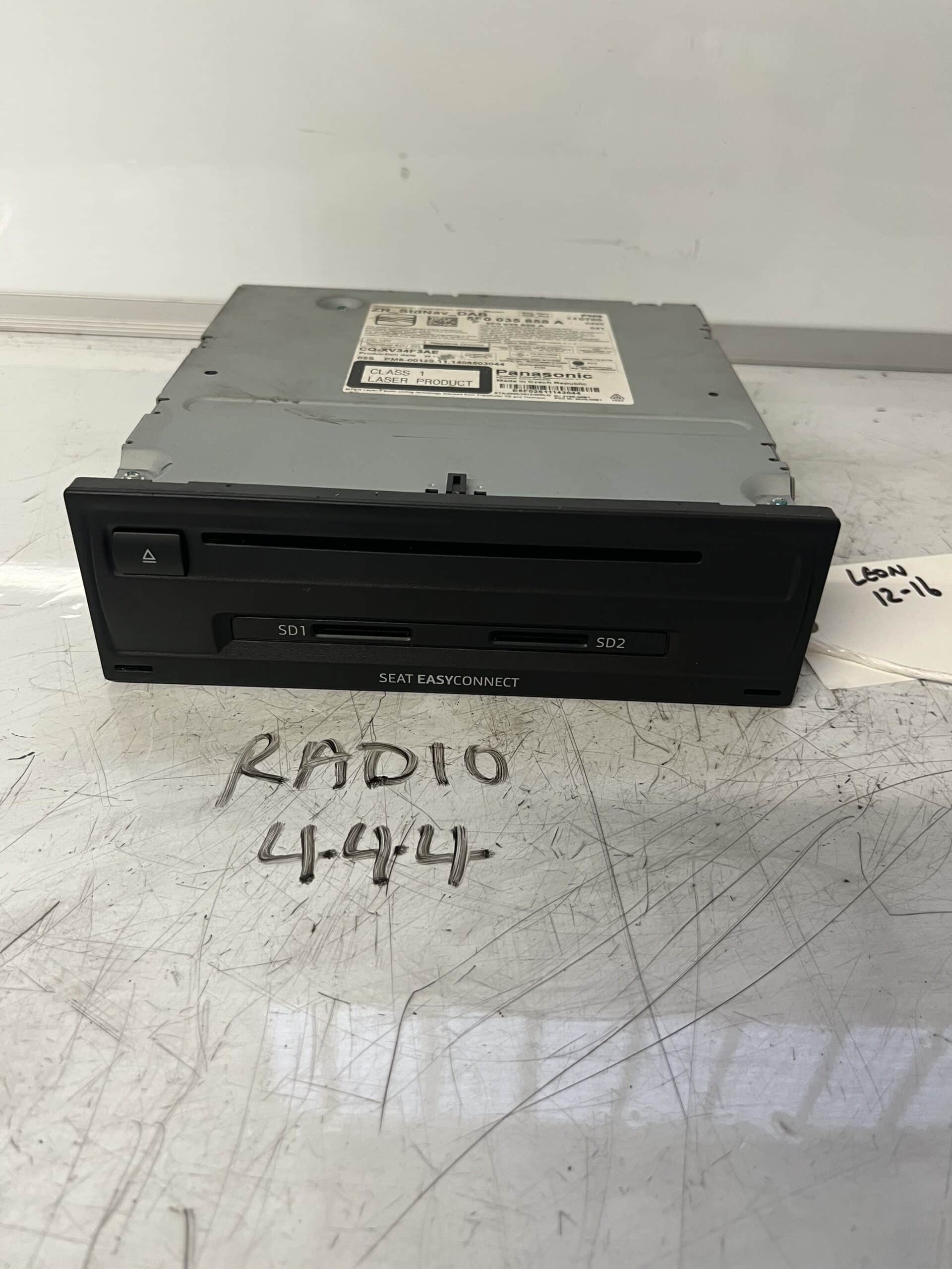 Seat Leon 2012-2016 Multi Media / Radio / Head Unit – 5F0035858A