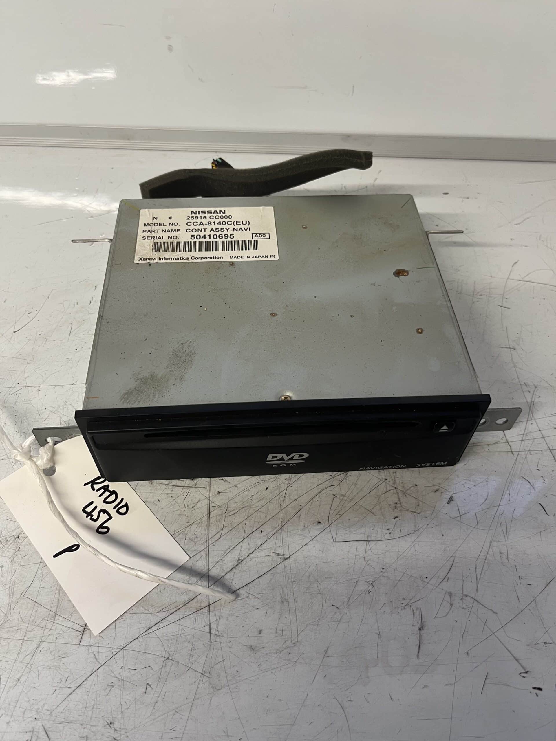 Nissan X Trail 2001-2007 DVD Rom / Radio / Sat Nav System – 25915 CC000