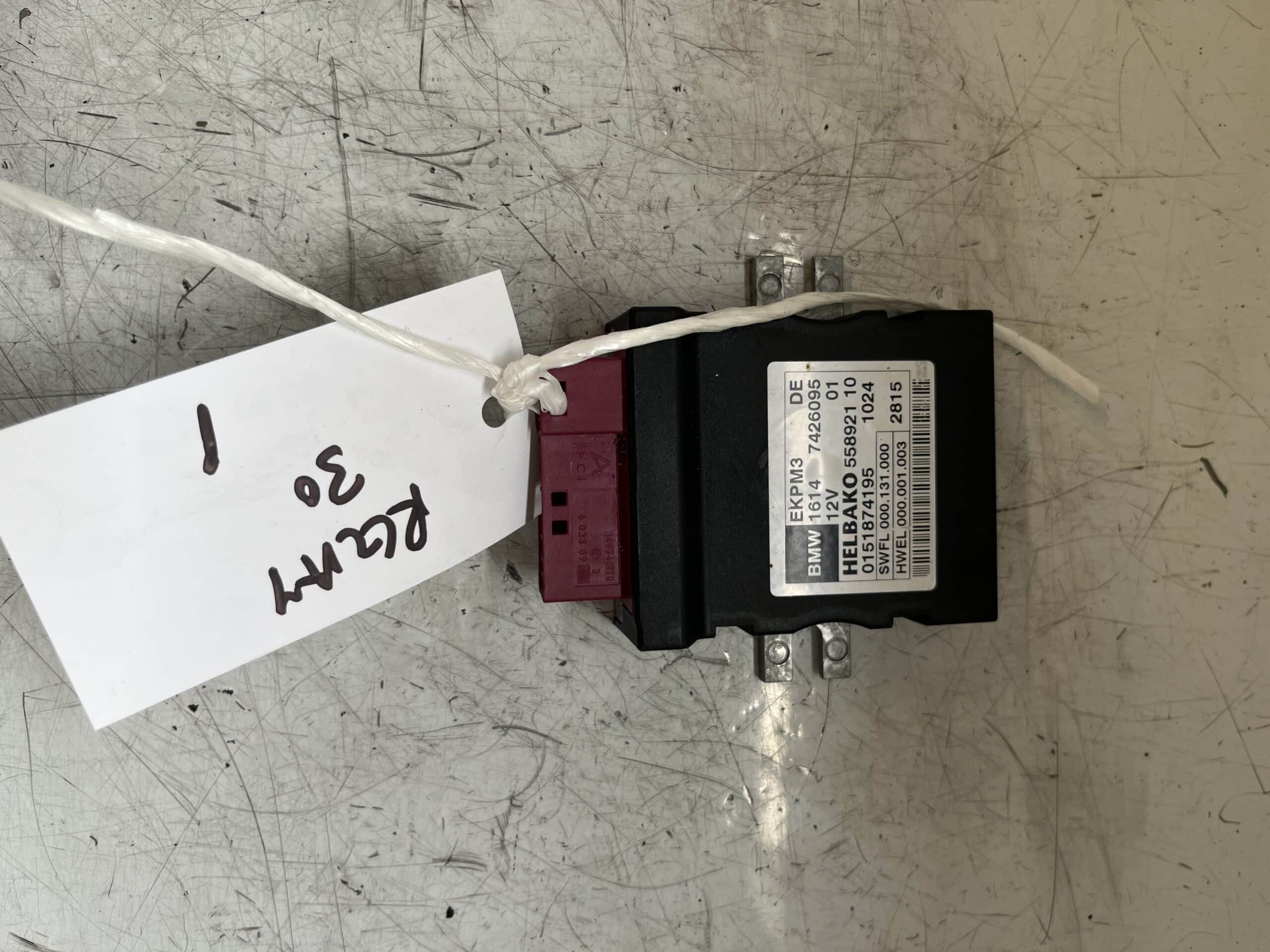 BMW X3 2015-2018 Fuel Pump Relay – 7426095