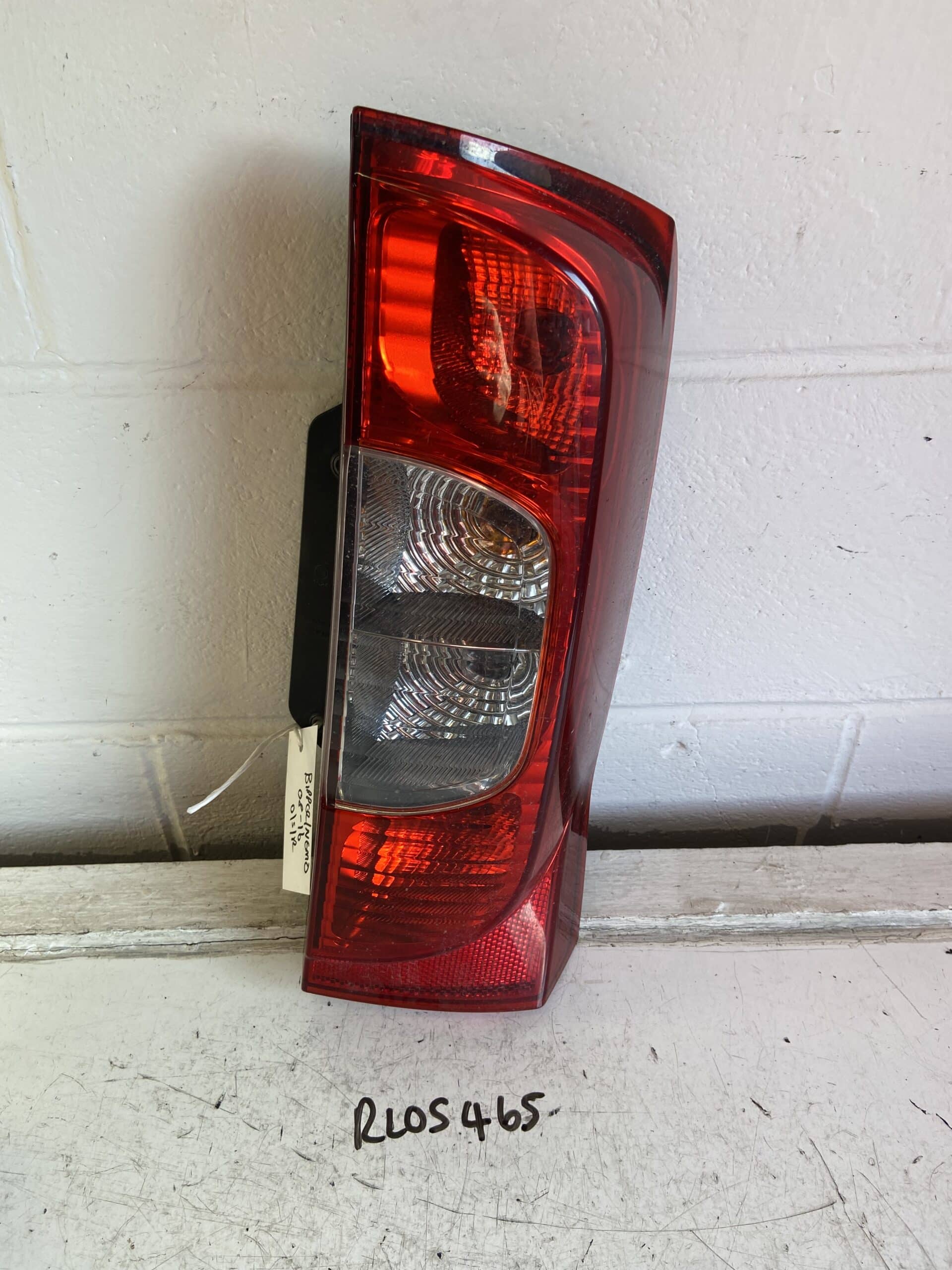 Citroen Nemo / Peugeot Bipper 2008-2016 Van Off Side Rear Taillamp
