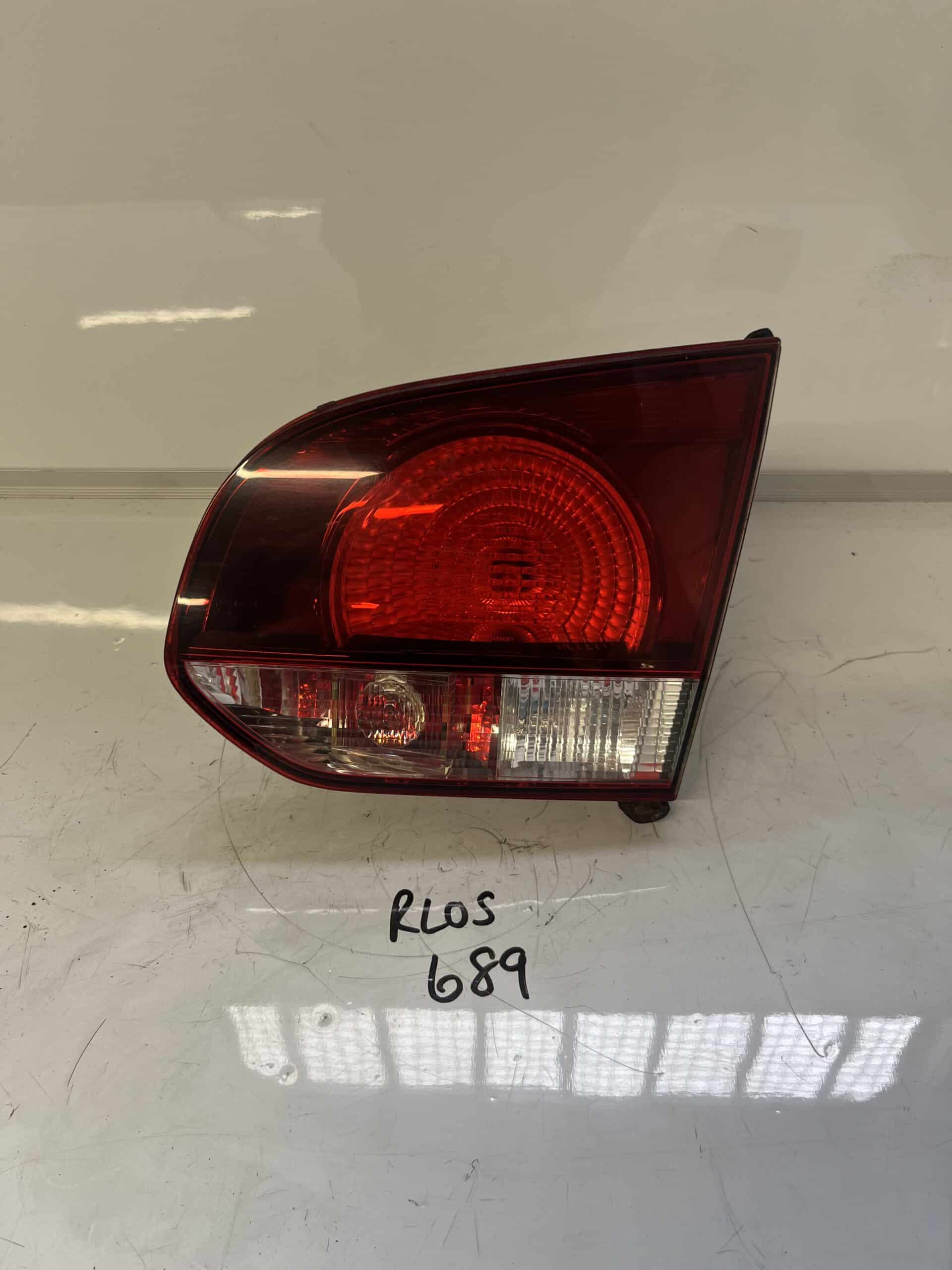 Volkswagen Golf 2008-2012 Hatchback Off Side Taillamp From Tailgate
