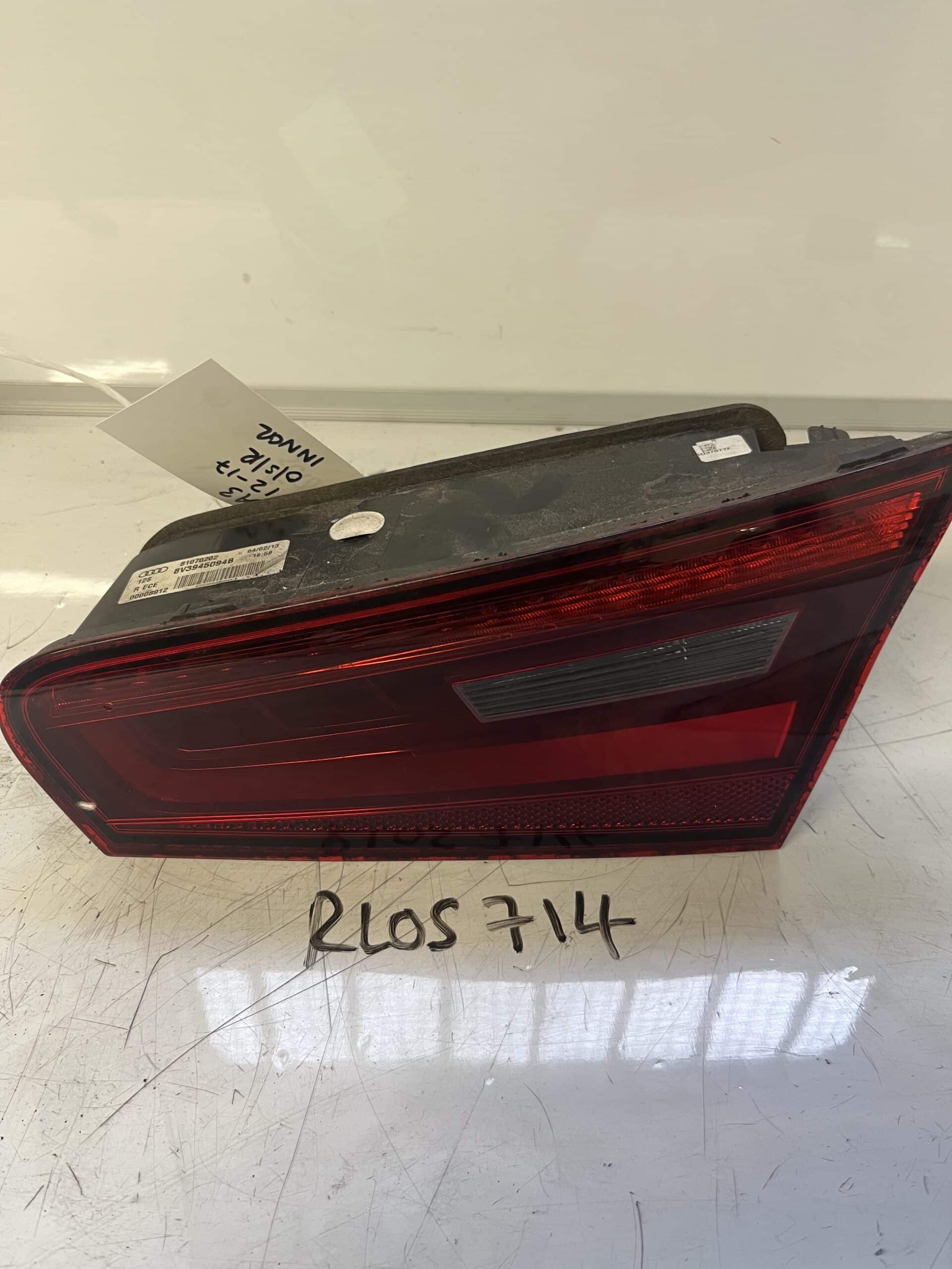 Audi A3 2012-2017 Hatchback Off Side Taillamp On Tailgate – 8V3945094B