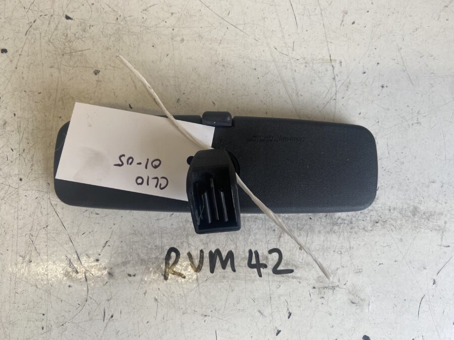 Renault Clio 2001-2005 Rear View Mirror ( Standard Non Sensor Type )