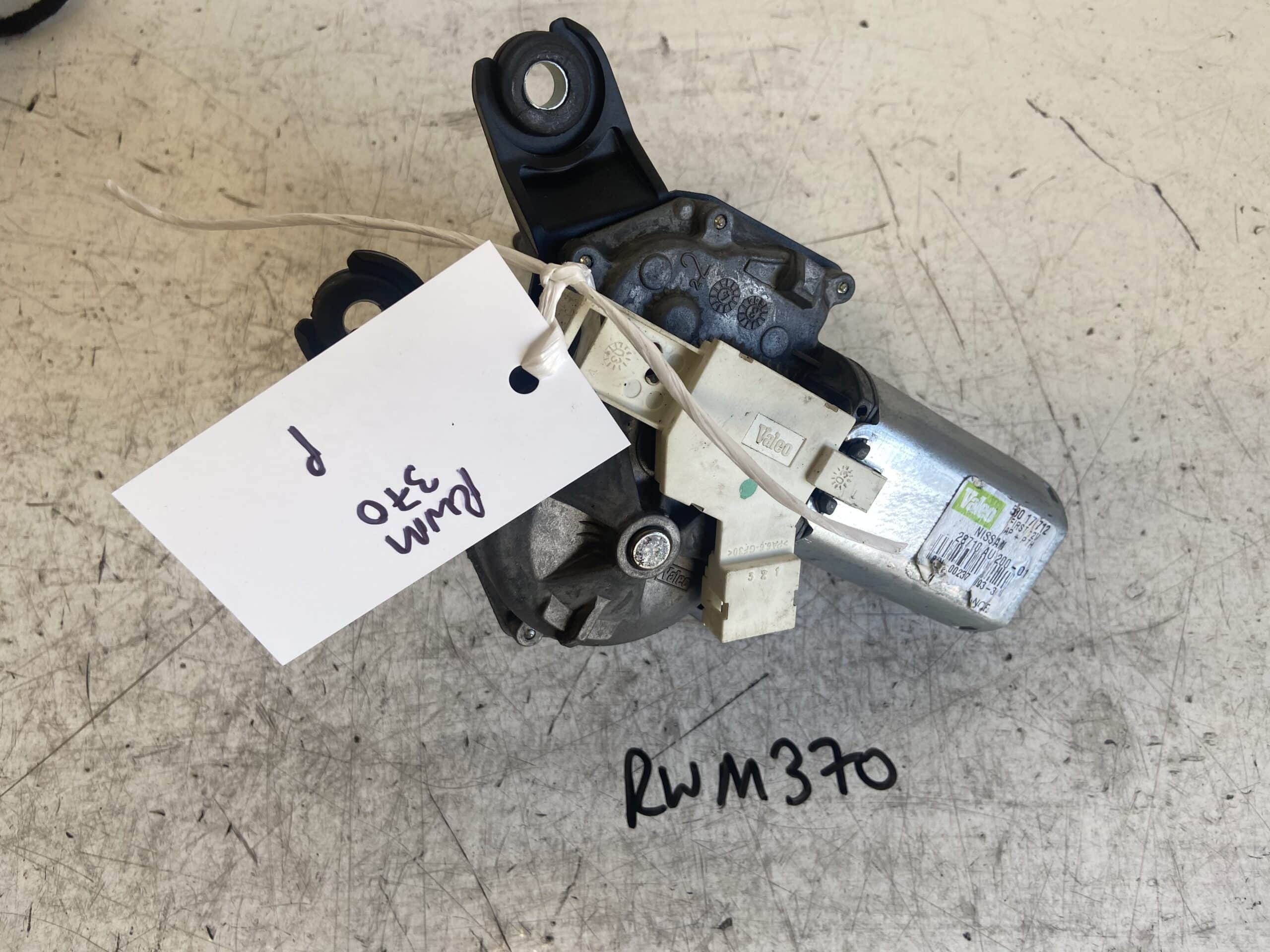 Nissan Primera 2002-2006 Hatchback Rear Wiper Motor – 53017712