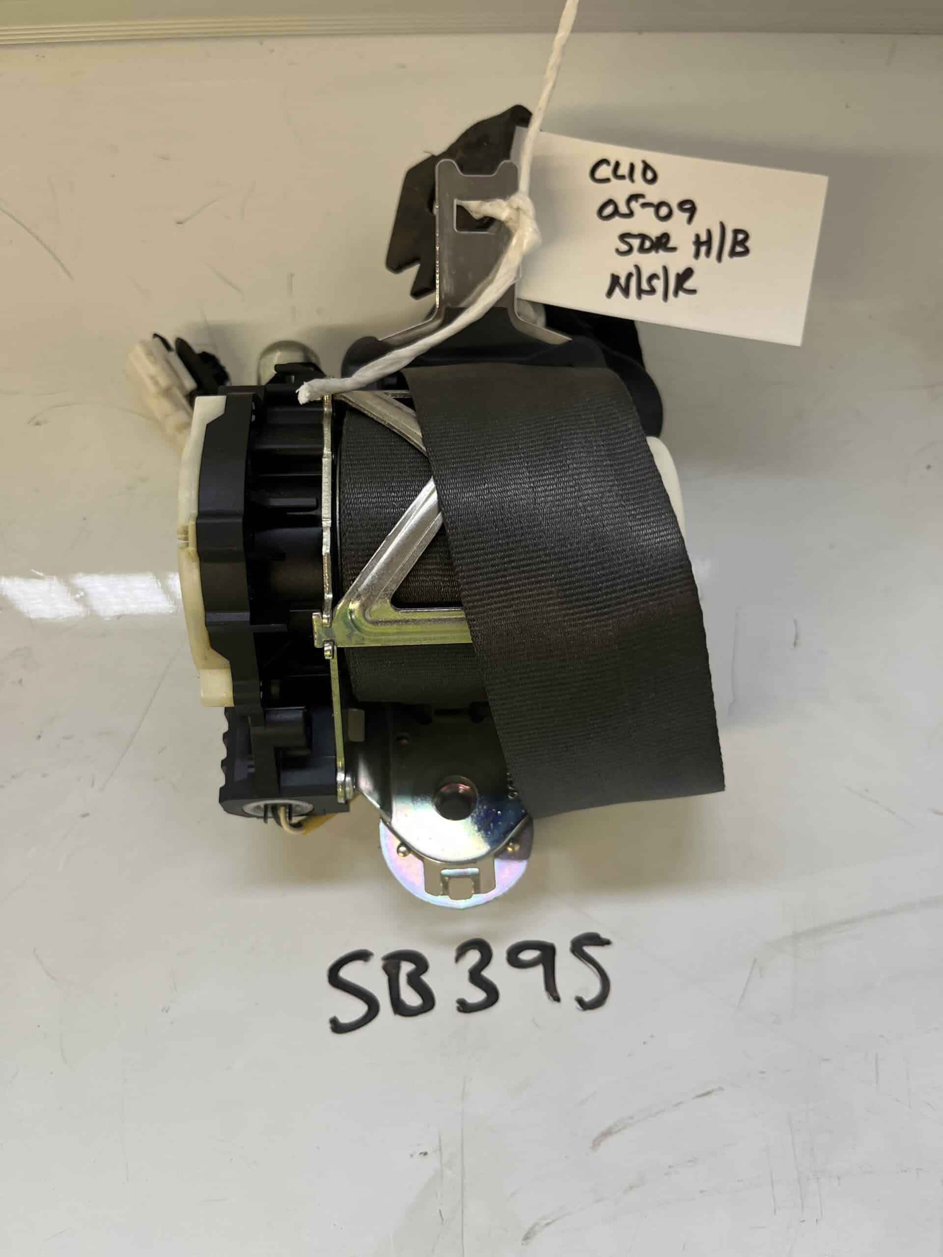 Renault Clio 2005-2009 5 Door Hatchback Near Side Rear Seatbelt – 34006766