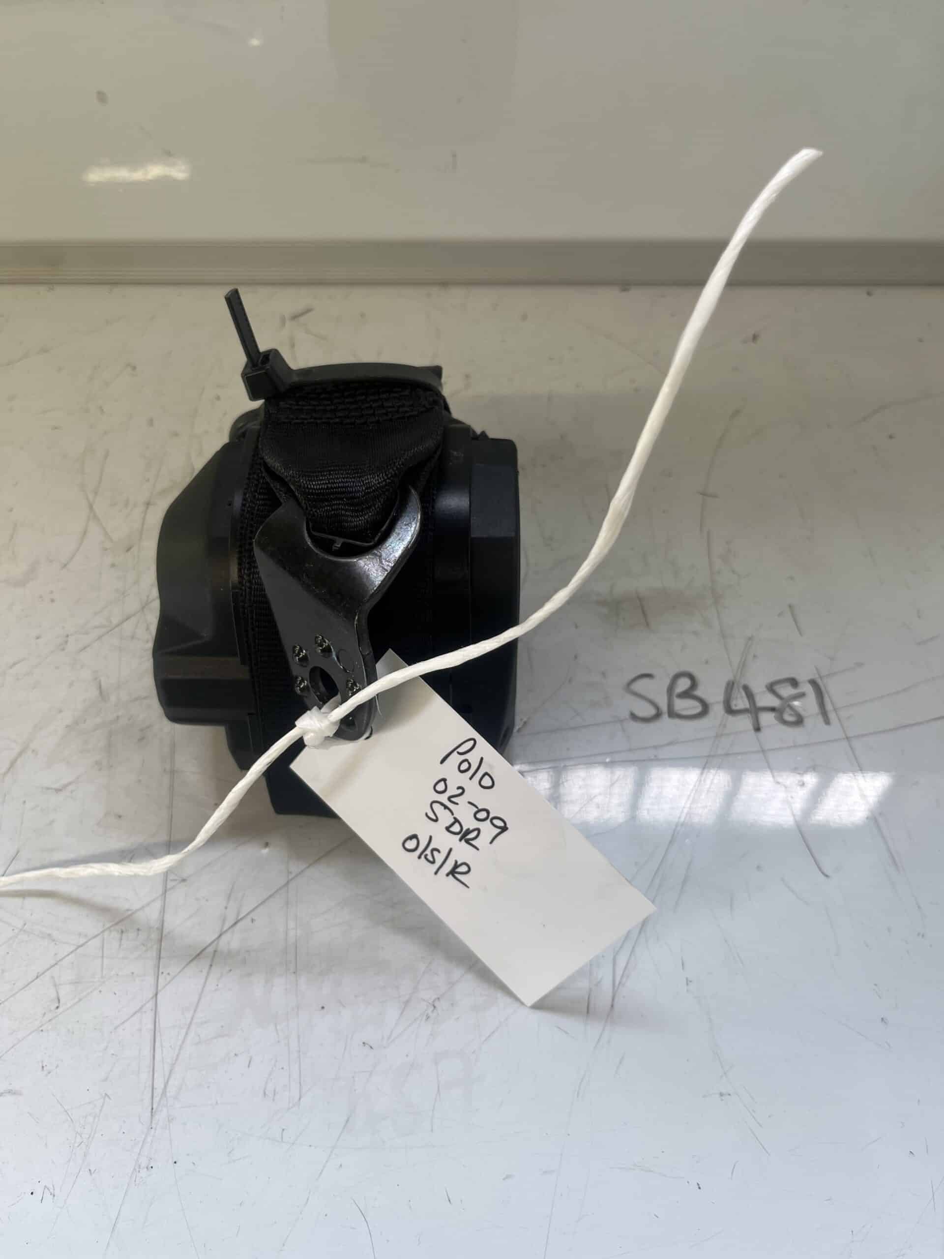 Volkswagen Polo 2002-2009 Hatchback Off Side Rear Seatbelt – 6Q0857806