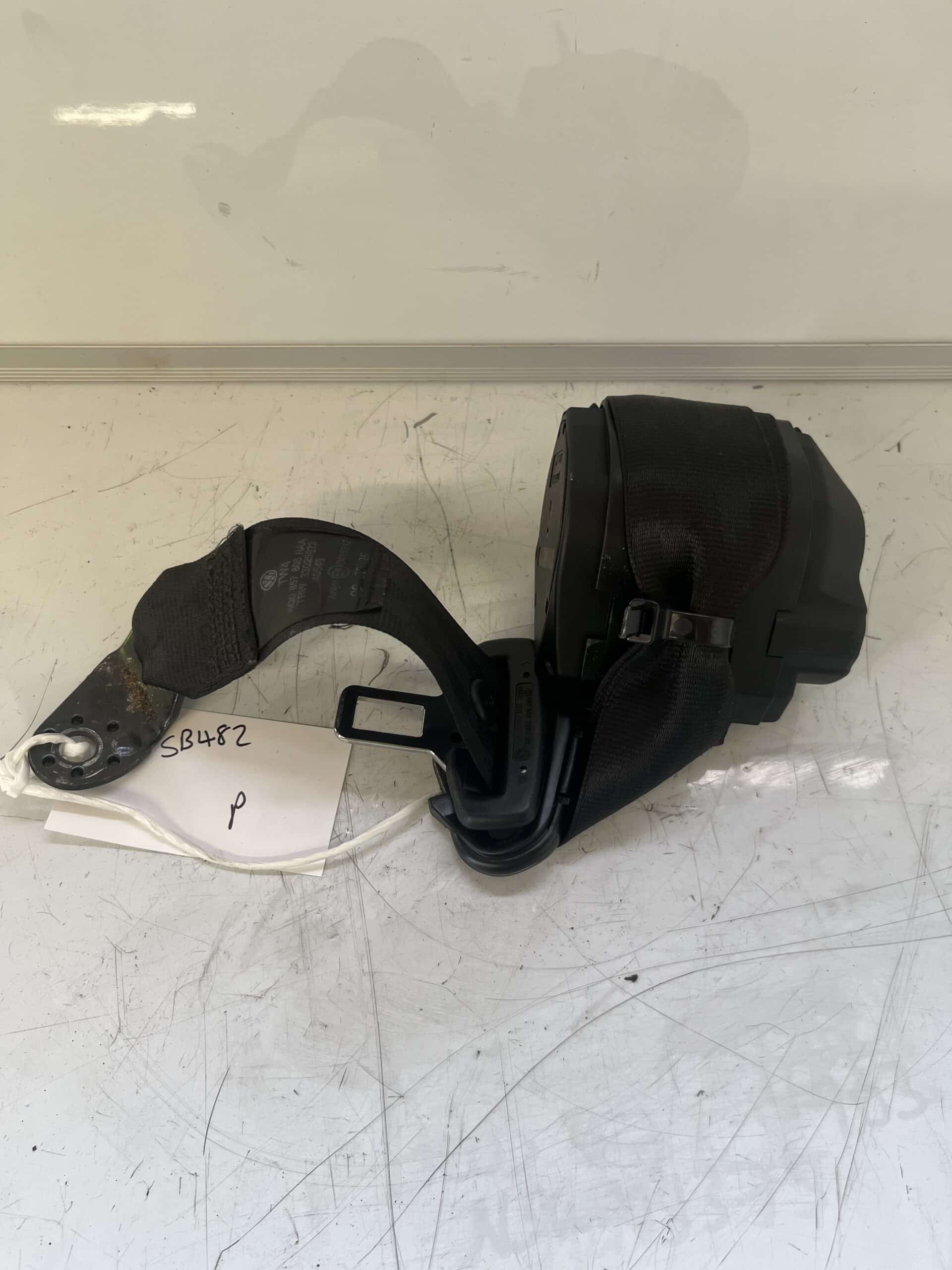 Volkswagen Polo 2002-2009 Hatchback Near Side Rear Seatbelt – 6Q0857805