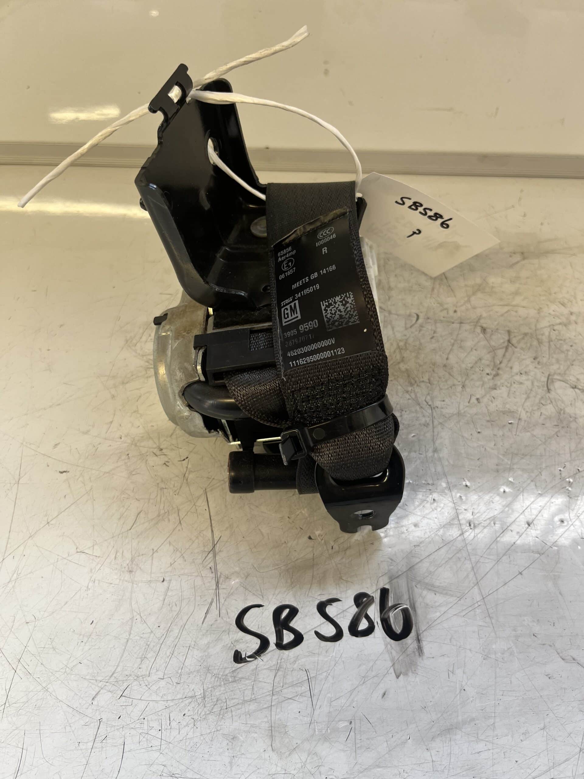 Vauxhall Astra 2015-2021 5 Door Hatchback Off Side Rear Seatbelt – 34195019