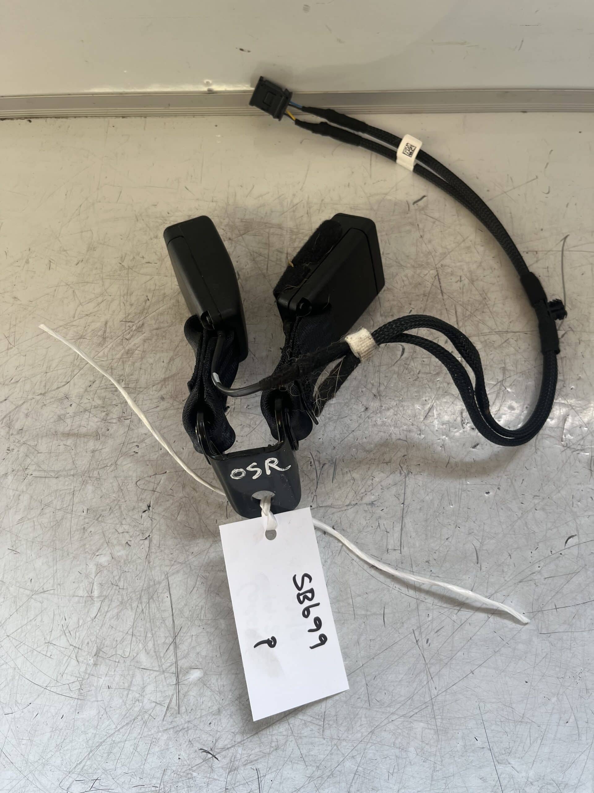 Vauxhall Corsa 2019-2025 Hatchback Off Side Rear Double Seatbelt Anchor – ( 4 Wire Plug )