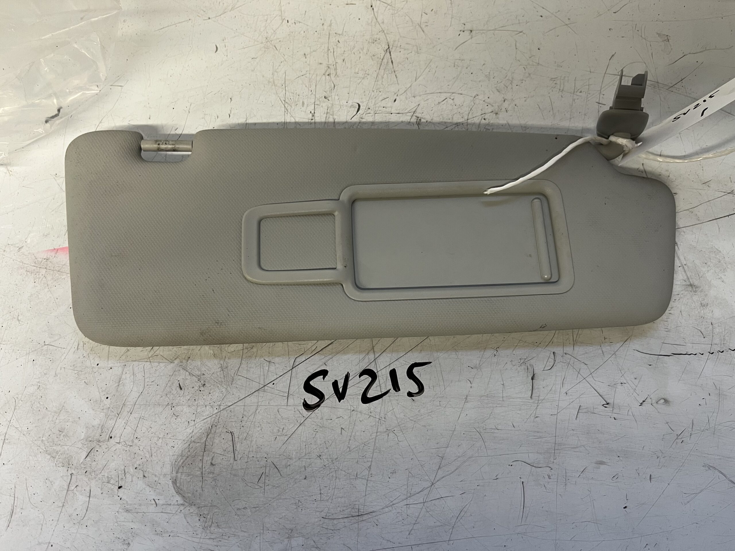 Audi A3 2012-2017 Off Side Sun Visor With Mirror – Grey