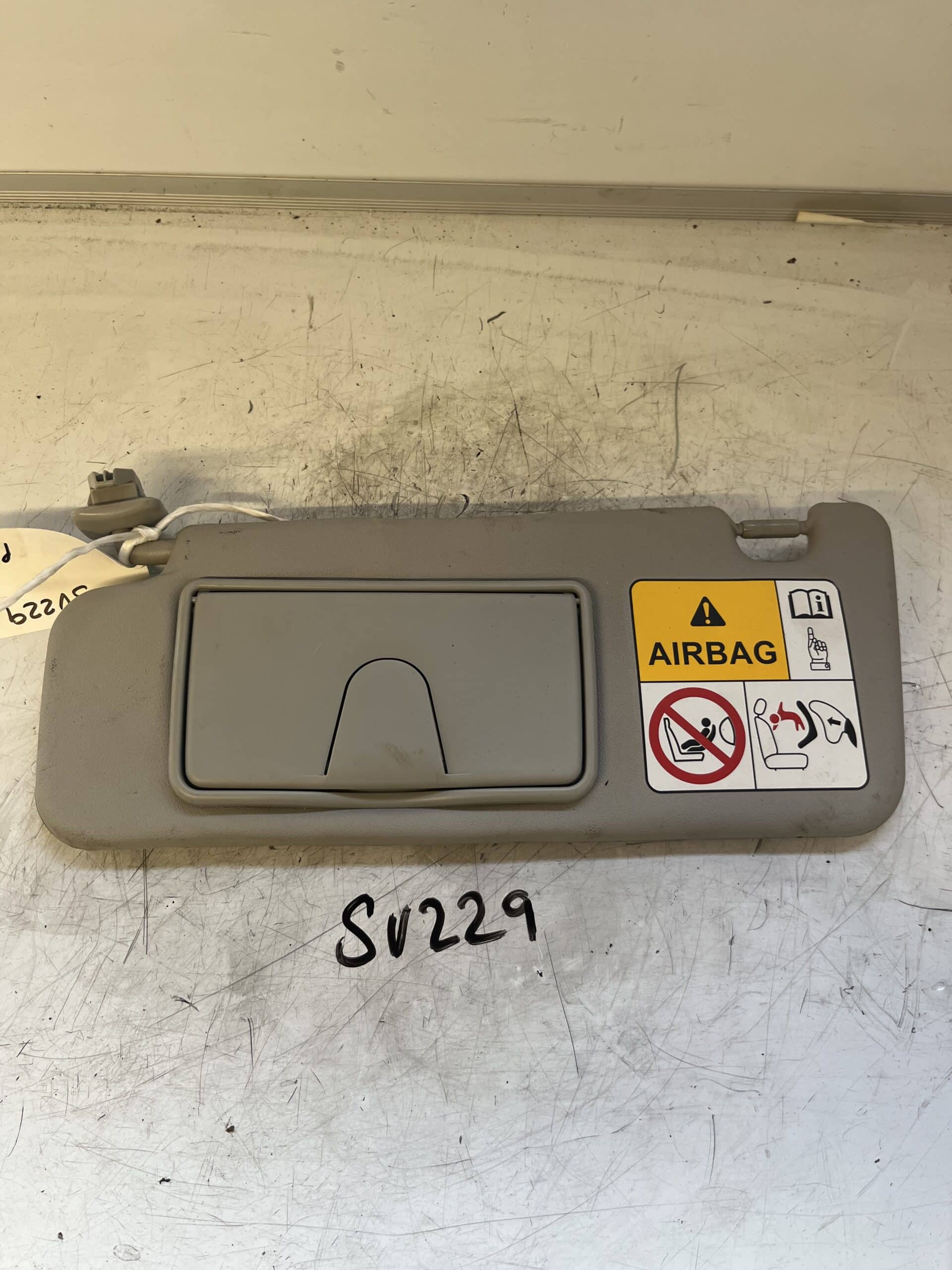 Suzuki Swift 2017-2023 Near Side Sun Visor With Mirror