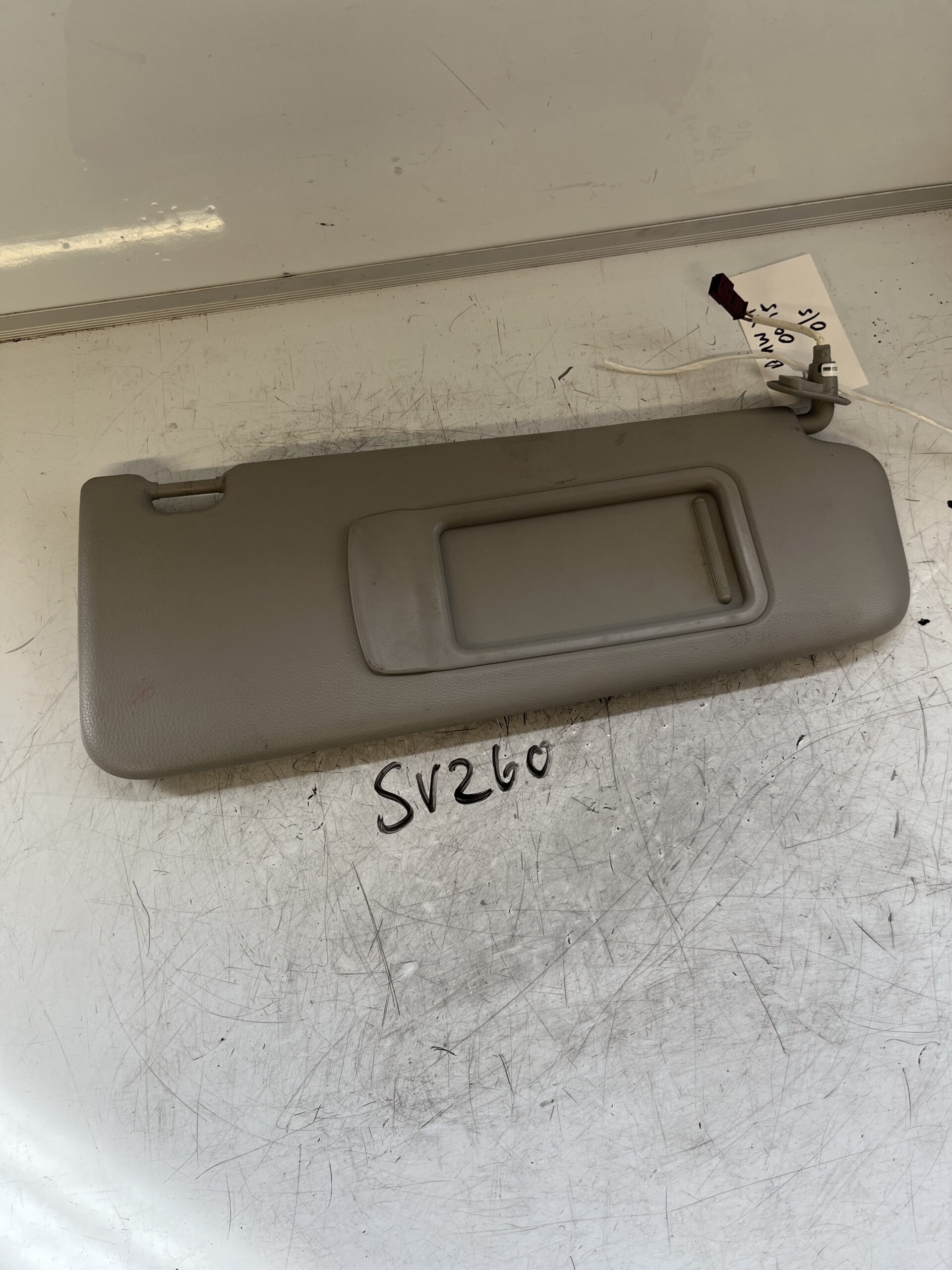 BMW X1 2009-2015 Off Side Sun Visor With Mirror ( 2 Pin Plug )