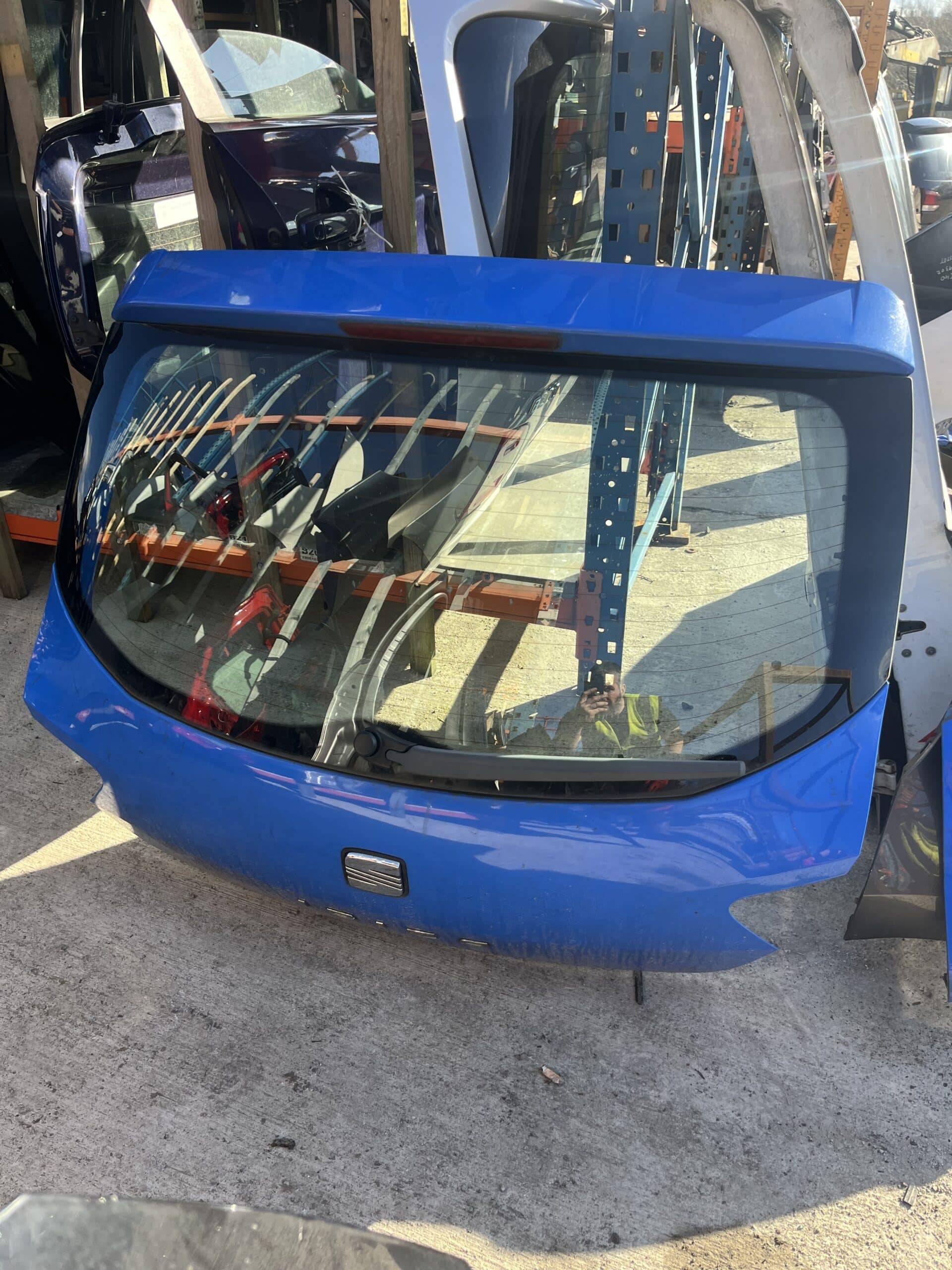 Seat Ibiza 2008-2015 3 Door Hatchback Tailgate – Blue LW5B Colour Code ( Call Office For Delivery Quote )